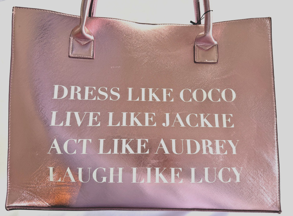Los Angeles Trading Company Pink Vegan Leather Tote Coco Jackie Audrey Lucy NWT